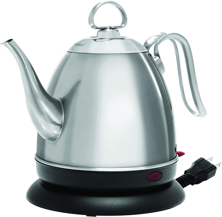 Chantal Mia electric water kettle, Brushed Stainless Steel, 32oz/4 cups