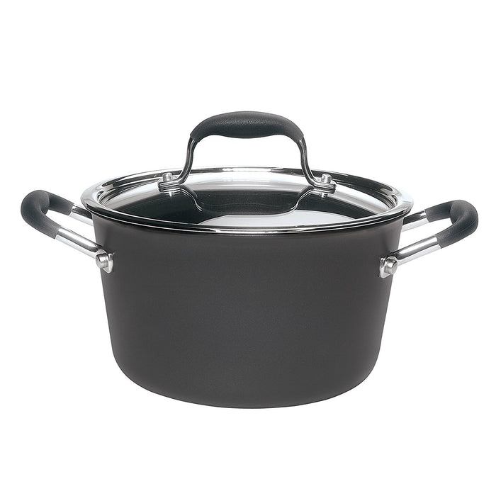 Anolon Advanced Hard Anodized Nonstick 4-1/2-Quart Tapered Saucepot