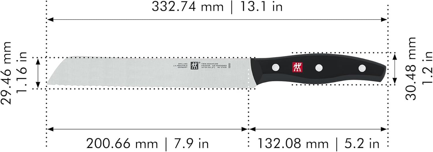 ZWILLING TWIN SIGNATURE 8-inch, Bread Knife