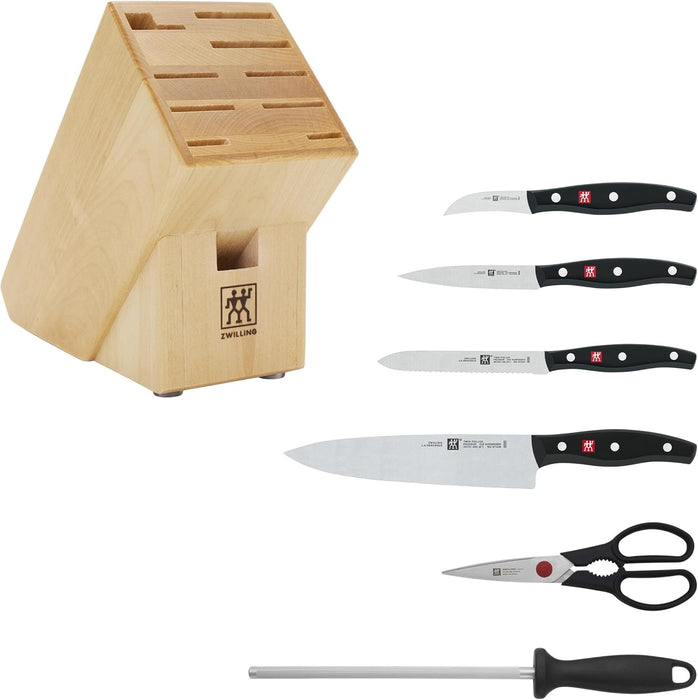 ZWILLING SIGNATURE 7-pc, Knife block set, natural