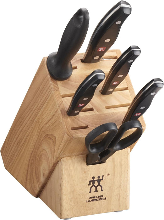 ZWILLING SIGNATURE 7-pc, Knife block set, natural