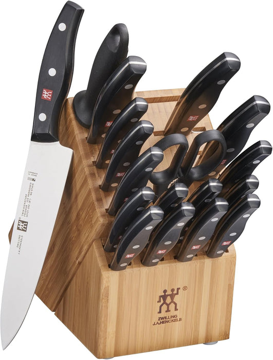 ZWILLING TWIN Signature Knife Block Set, 19-pc, Light Brown