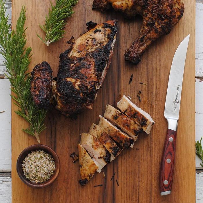 Messermeister Avanta Fine Edge 4 Piece Pakkawood Steak Knife Set