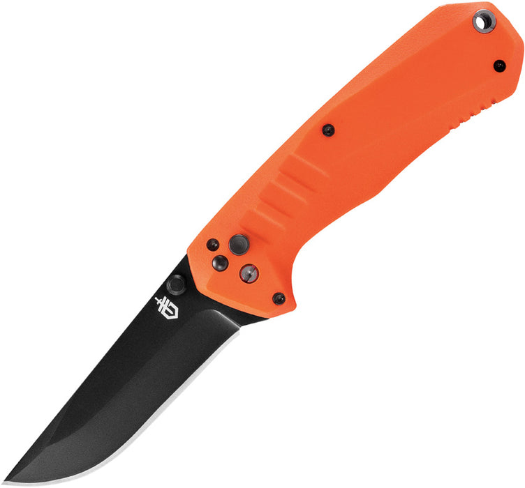 Gerber Haul Plunge Lock Pocket Knife A/O Orange