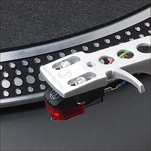 Audio-Technica ATLP1240USBXP Direct-Drive Professional DJ Turntable (USB & Analog), Black, Selectable 33 -1/3, 45, and 78 RPM Speeds, High-torque, Multipole Motor, Convert Vinyl to Digital