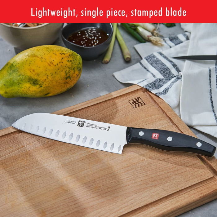 ZWILLING Twin Signature 11-Piece German Knife Set with Block, Razor-Sharp, Made in Company-Owned German Factory with Special Formula Steel perfected for almost 300 Years, Dishwasher Safe