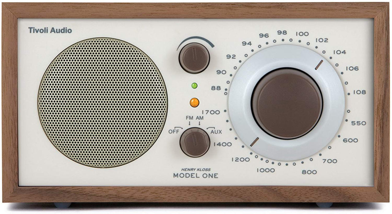 Tivoli Audio model One Am/ fm Table Radio, Classic/ Walnut, 2.4 Lb