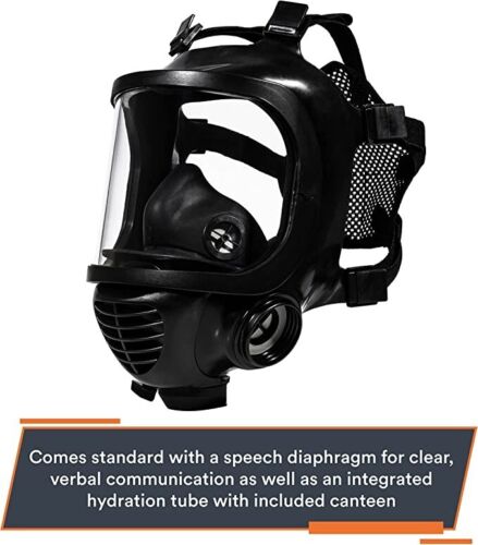 MIRA CBRN CM-6M Tactical Military/Police Gas Mask /drinking system Full-Face Res
