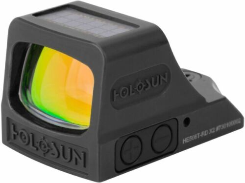 Holosun HE508T-GR-X2 Elite Multi Reticle Green Dot Sight Solar Failsafe