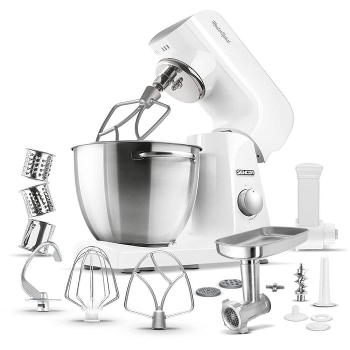 4.75 Qt. 8-Speed Stand Mixer Color: Pastel White